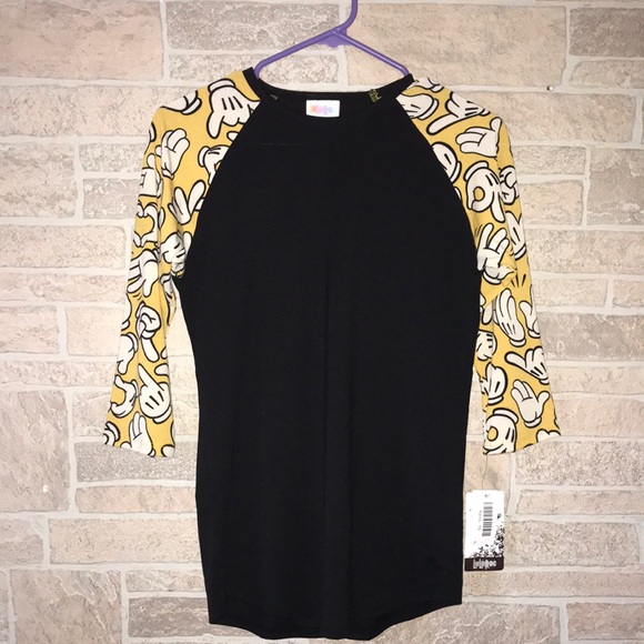 LuLaRoe Tops - ✅LulaRoe Mickey Mouse Hands Randy Tee